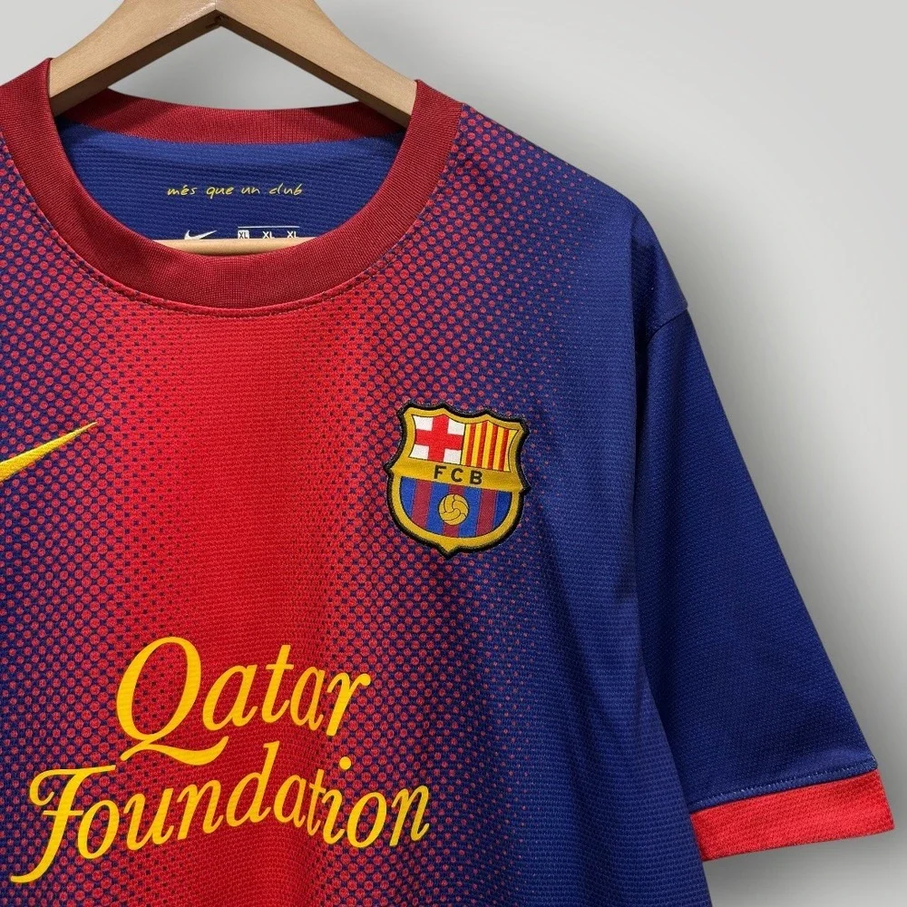 Nike FC Barcelona 2012-13 Messi 10 Home Jersey Mens XL Blue Red